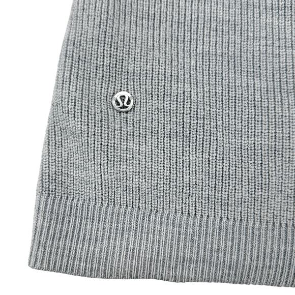 LULULEMON Time To Thrive Jacket Sz 4 Heathered Silver Drop - Picture 8 of 8